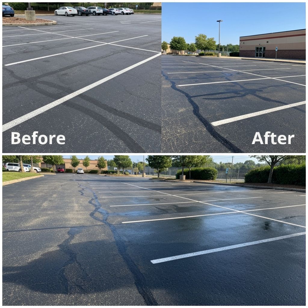 Parking lot cleaning – Jacksonville, FL