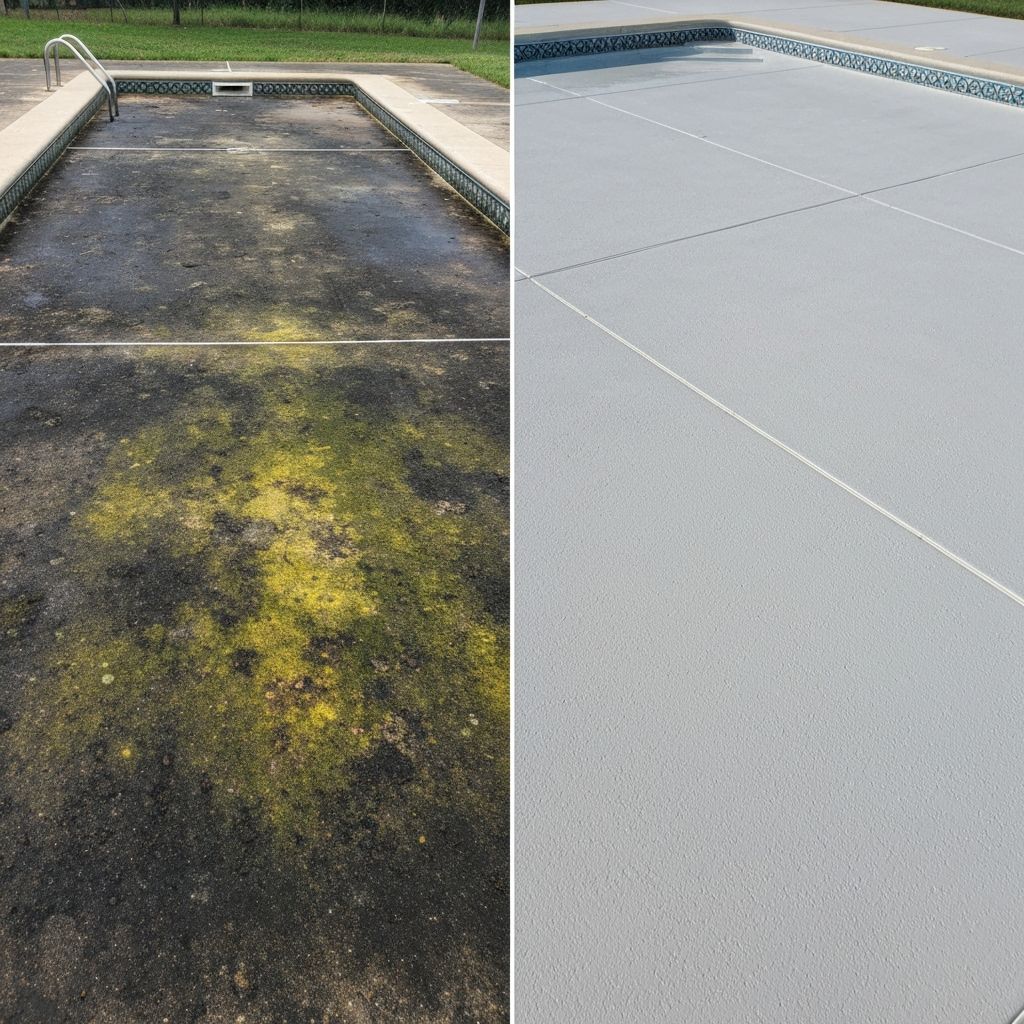 Pool deck cleaning – Ponte Vedra, FL